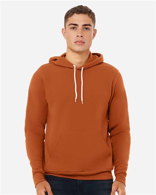 unisex sponge fleece hoodie sweatshirt - 3719