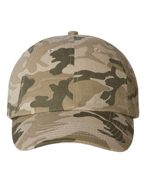 bio-washed classic dad hat - vc300a