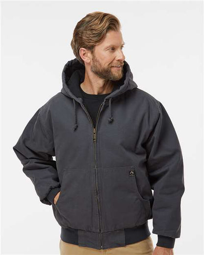 Men's Cheyenne Boulder Cloth™ Hooded Jacket with Tricot Quilt Lining - 5020
