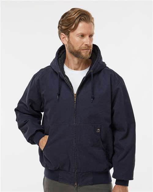 men's cheyenne boulder cloth™ hooded jacket with tricot quilt lining - 5020