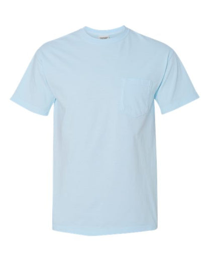 Unisex Garment-Dyed Heavyweight Pocket T-Shirt - 6030