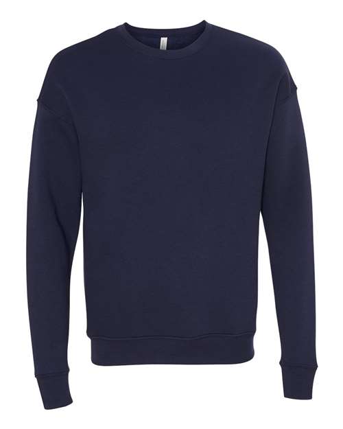unisex sponge fleece drop shoulder crewneck sweatshirt - 3945