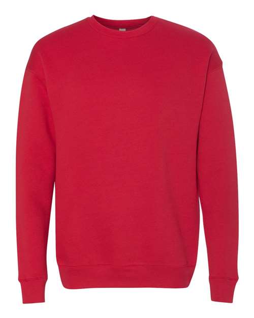 unisex sponge fleece drop shoulder crewneck sweatshirt - 3945