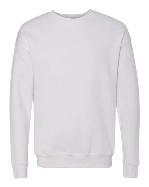unisex sponge fleece drop shoulder crewneck sweatshirt - 3945