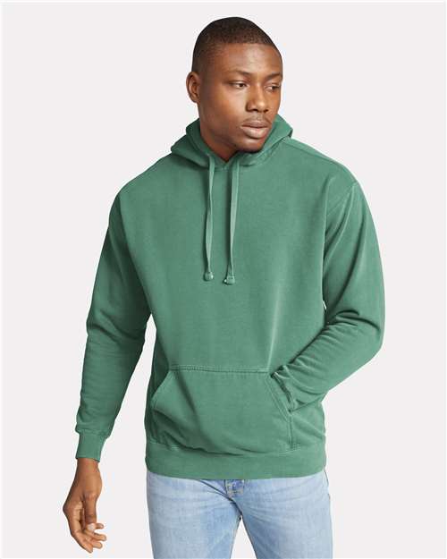 unisex garment-dyed hooded sweatshirt - 1567