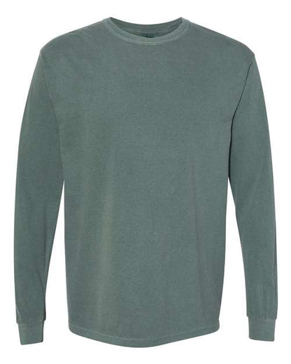 Unisex Garment-Dyed Heavyweight Long Sleeve T-Shirt - 6014
