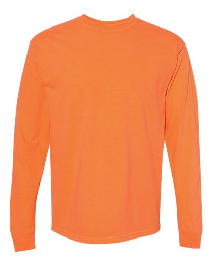 Unisex Garment-Dyed Heavyweight Long Sleeve T-Shirt - 6014