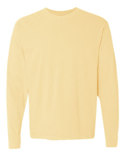 Unisex Garment-Dyed Heavyweight Long Sleeve T-Shirt - 6014