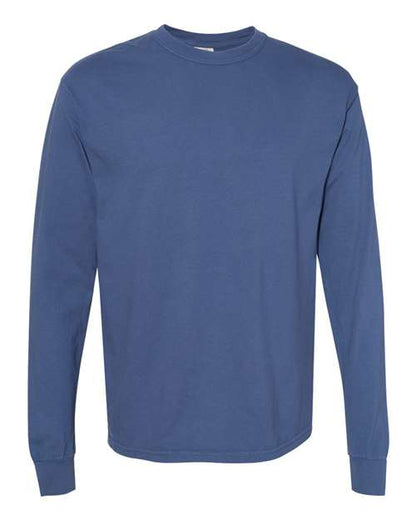Unisex Garment-Dyed Heavyweight Long Sleeve T-Shirt - 6014