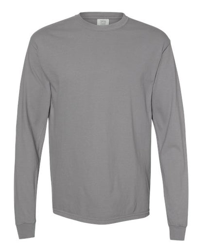 Unisex Garment-Dyed Heavyweight Long Sleeve T-Shirt - 6014