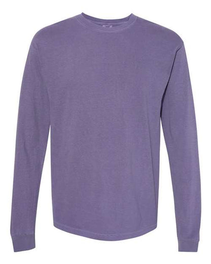 Unisex Garment-Dyed Heavyweight Long Sleeve T-Shirt - 6014