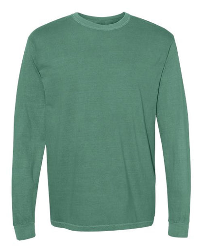 Unisex Garment-Dyed Heavyweight Long Sleeve T-Shirt - 6014