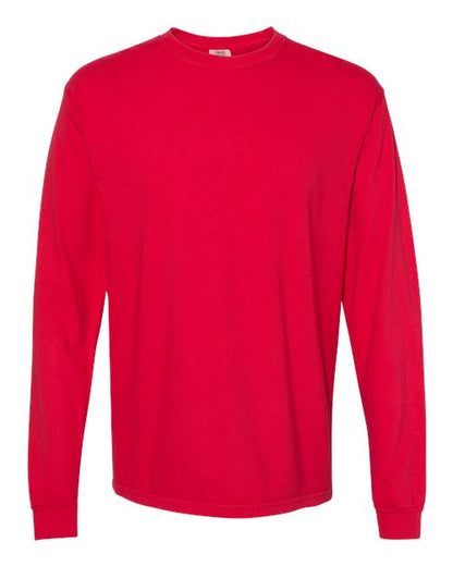 Unisex Garment-Dyed Heavyweight Long Sleeve T-Shirt - 6014