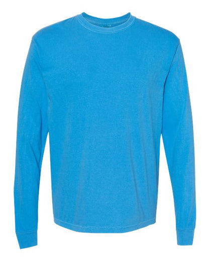 Unisex Garment-Dyed Heavyweight Long Sleeve T-Shirt - 6014