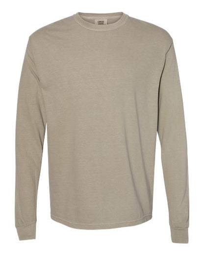 Unisex Garment-Dyed Heavyweight Long Sleeve T-Shirt - 6014