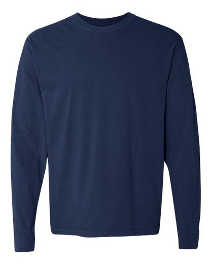 Unisex Garment-Dyed Heavyweight Long Sleeve T-Shirt - 6014