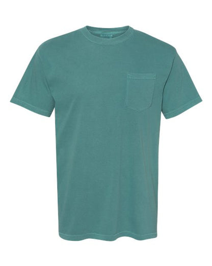 Unisex Garment-Dyed Heavyweight Pocket T-Shirt - 6030