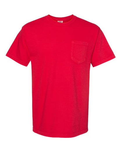 Unisex Garment-Dyed Heavyweight Pocket T-Shirt - 6030