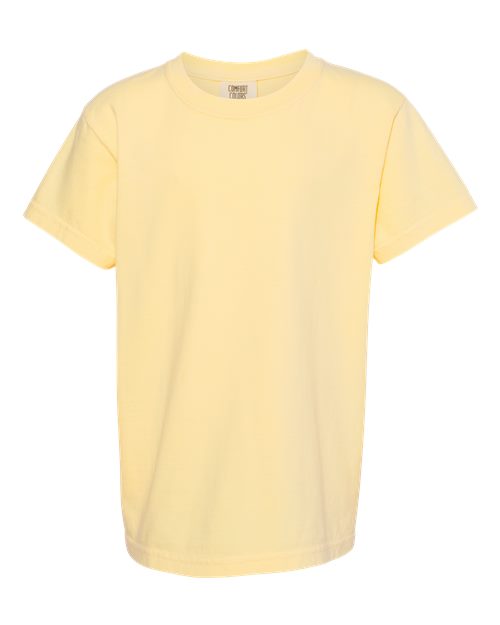 youth garment-dyed heavyweight t-shirt - 9018