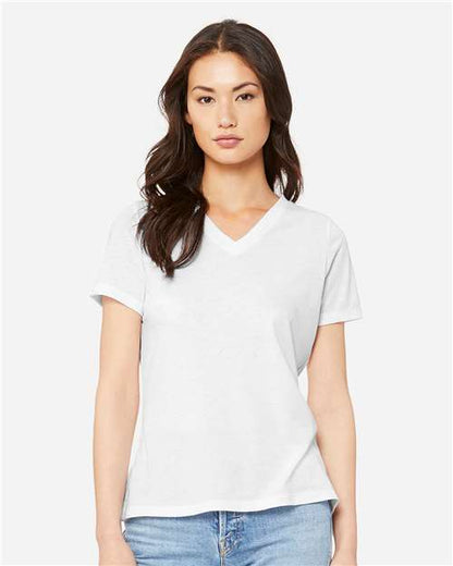 Women's Relaxed Triblend V-Neck Tee - 6415