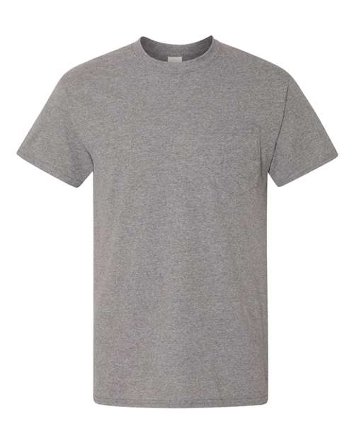 unisex dryblend® pocket t-shirt - 8300