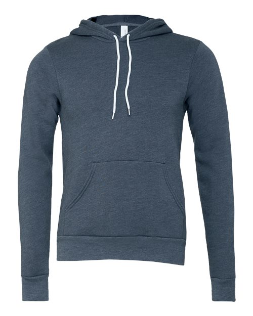 unisex sponge fleece hoodie sweatshirt - 3719