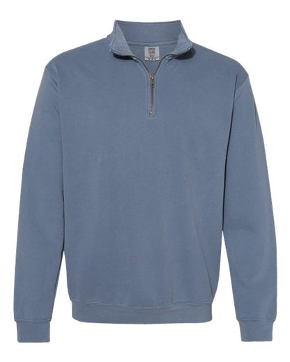 Unisex Garment-Dyed Quarter-Zip Sweatshirt - 1580