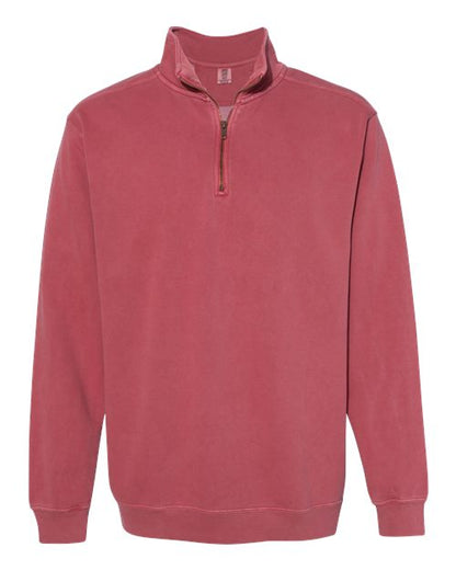Unisex Garment-Dyed Quarter-Zip Sweatshirt - 1580