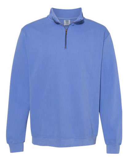 Unisex Garment-Dyed Quarter-Zip Sweatshirt - 1580