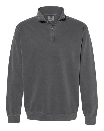 Unisex Garment-Dyed Quarter-Zip Sweatshirt - 1580