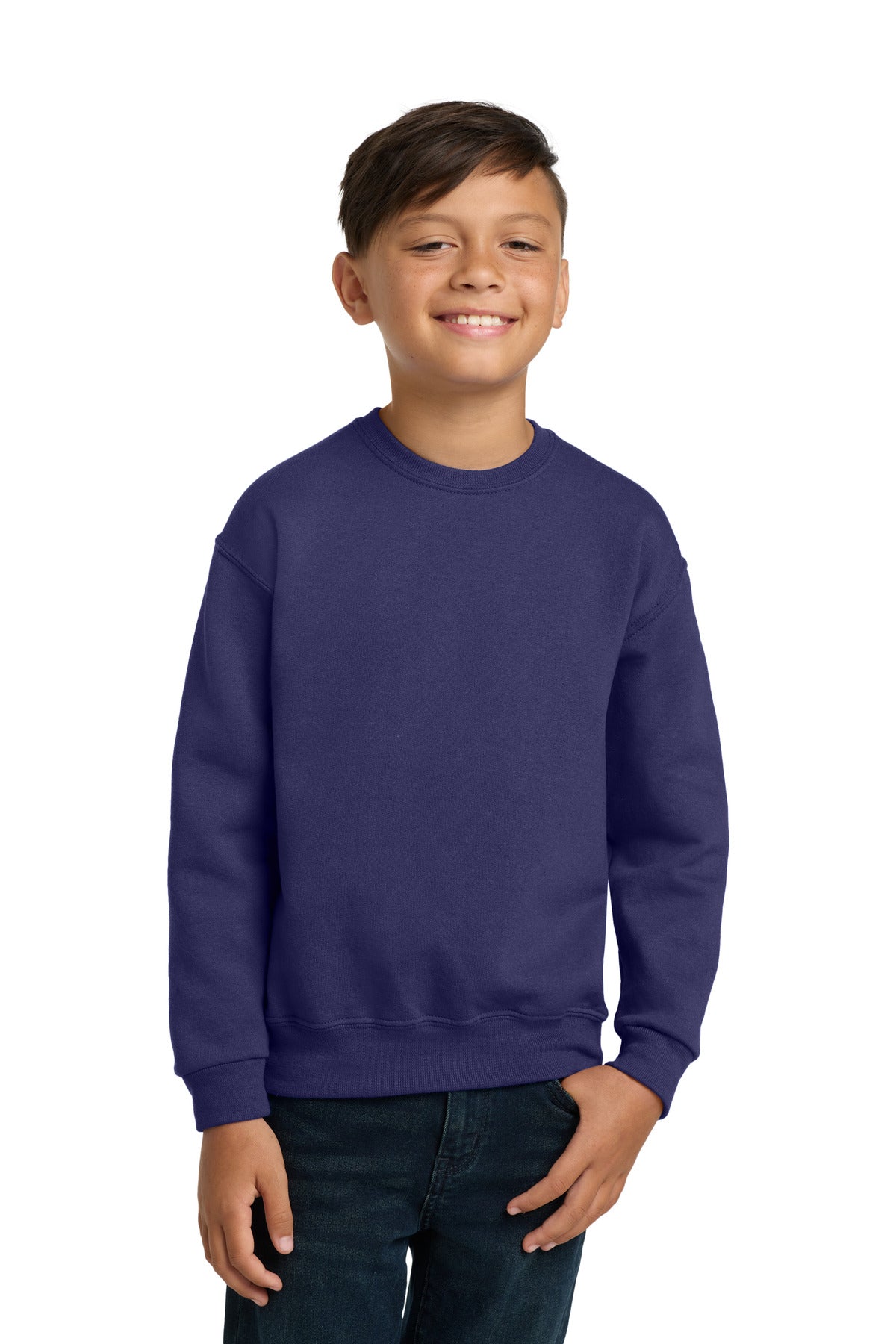 jerzees ®  - youth nublend ®  crewneck sweatshirt.  562b