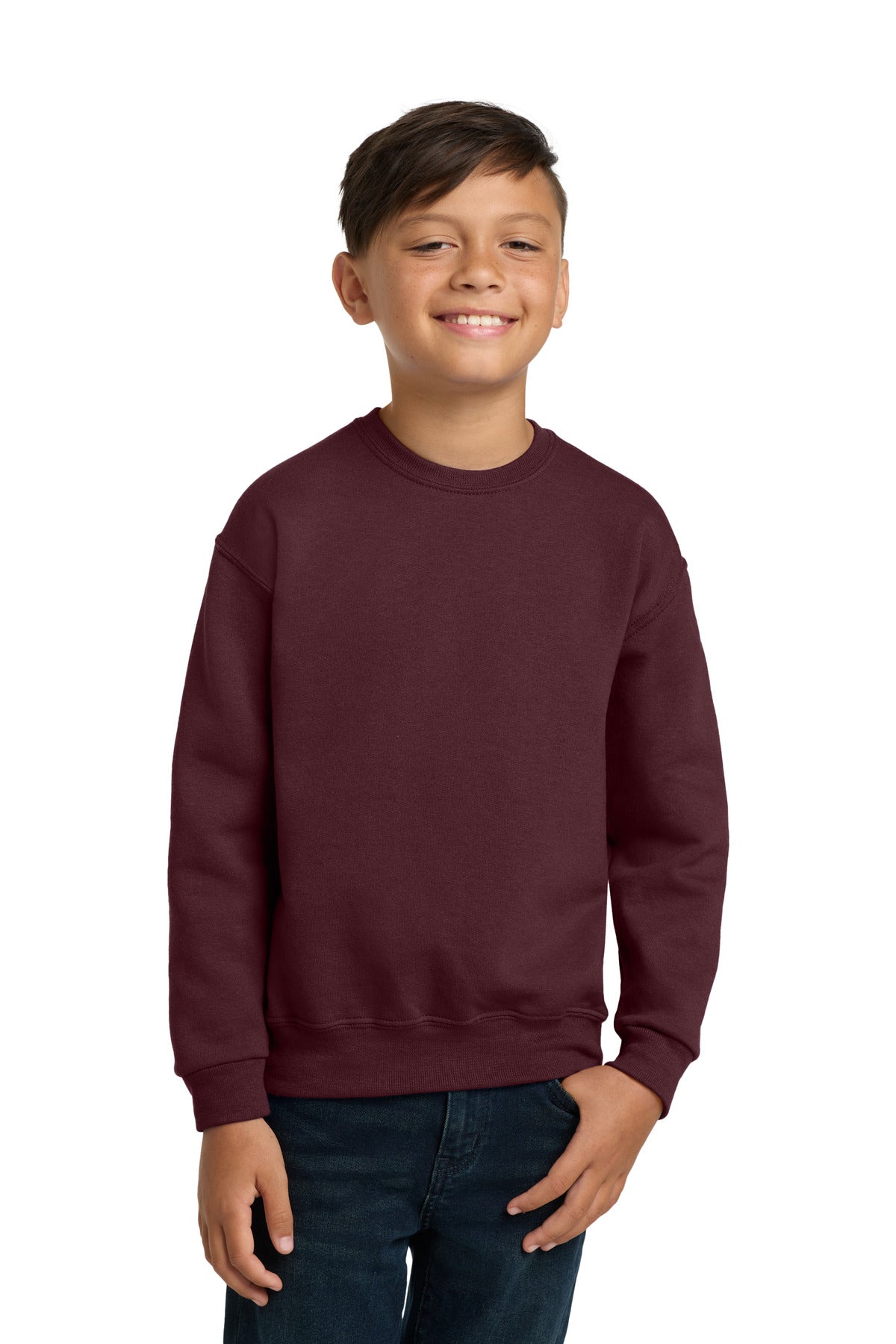 jerzees ®  - youth nublend ®  crewneck sweatshirt.  562b