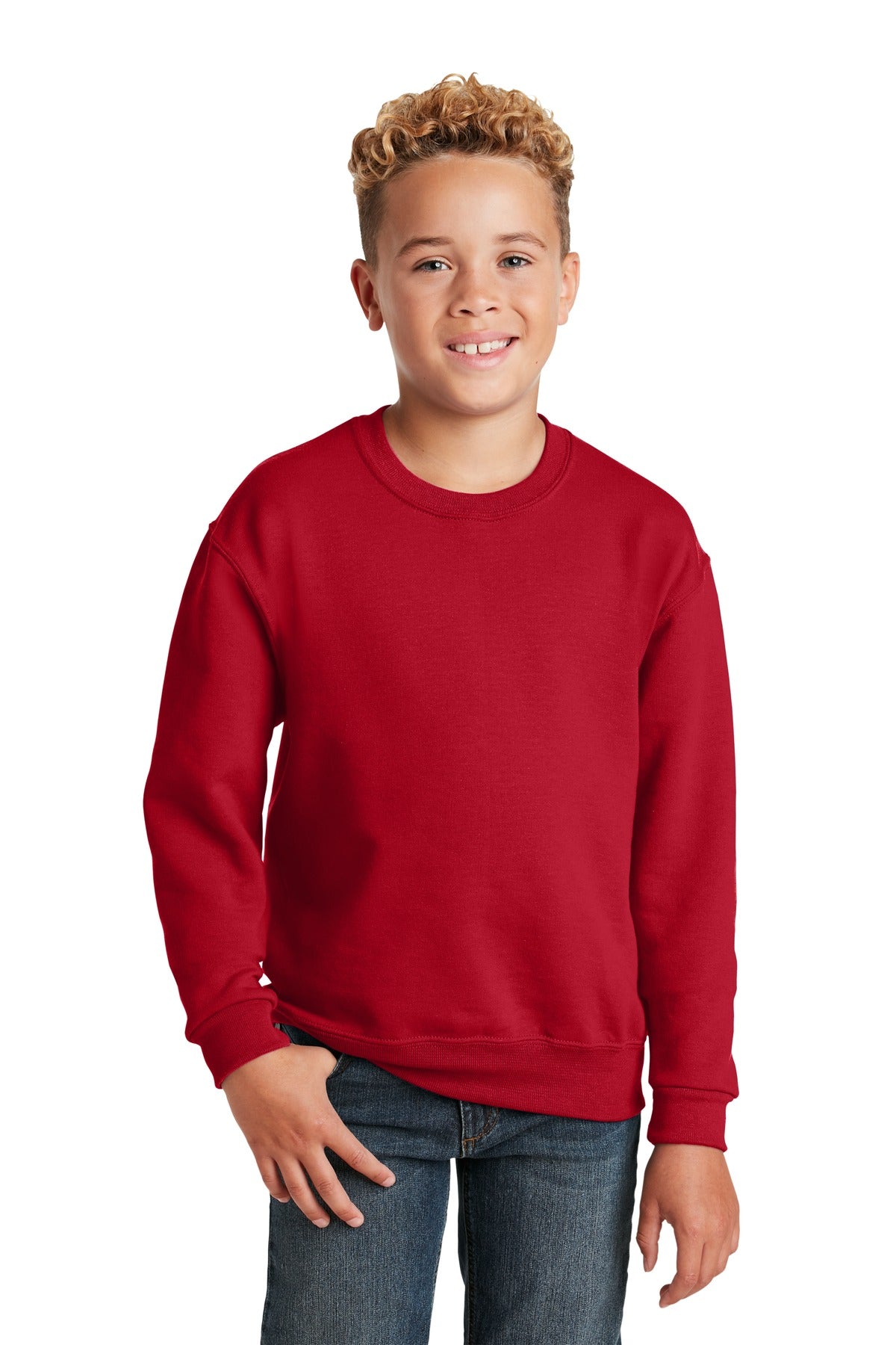 jerzees ®  - youth nublend ®  crewneck sweatshirt.  562b