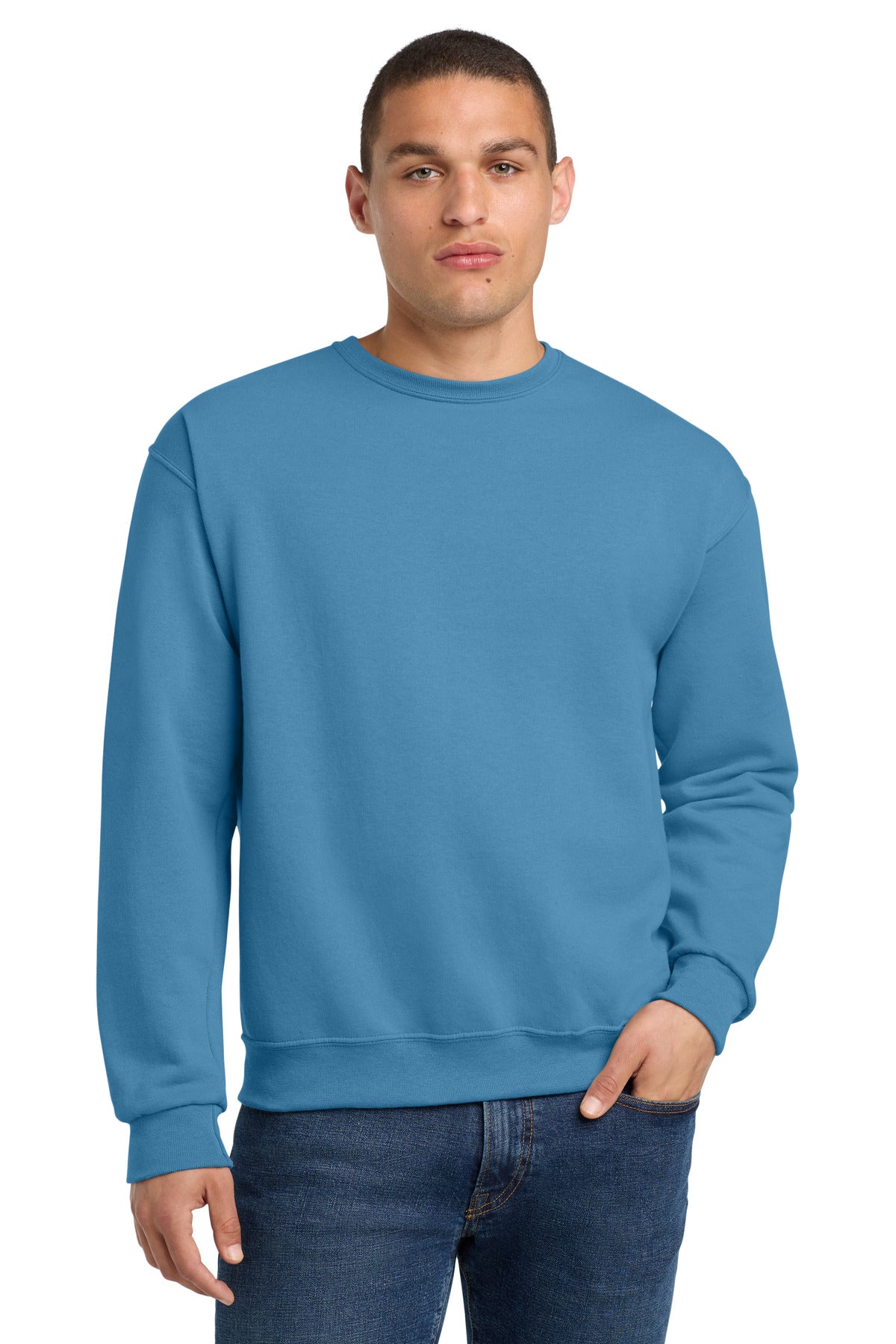 jerzees ®  - nublend ®  crewneck sweatshirt.  562m