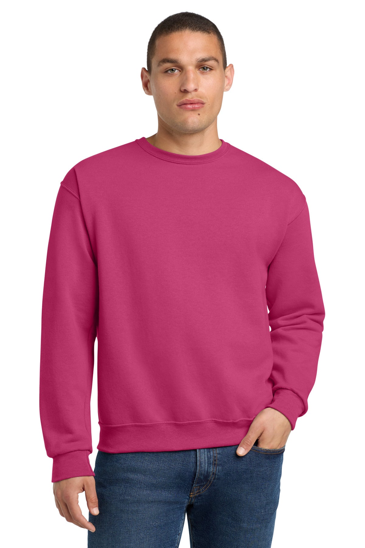 jerzees ®  - nublend ®  crewneck sweatshirt.  562m