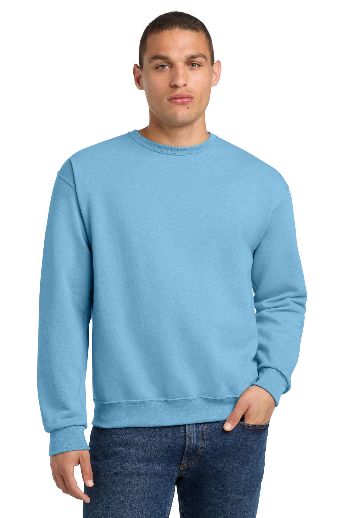 jerzees ®  - nublend ®  crewneck sweatshirt.  562m