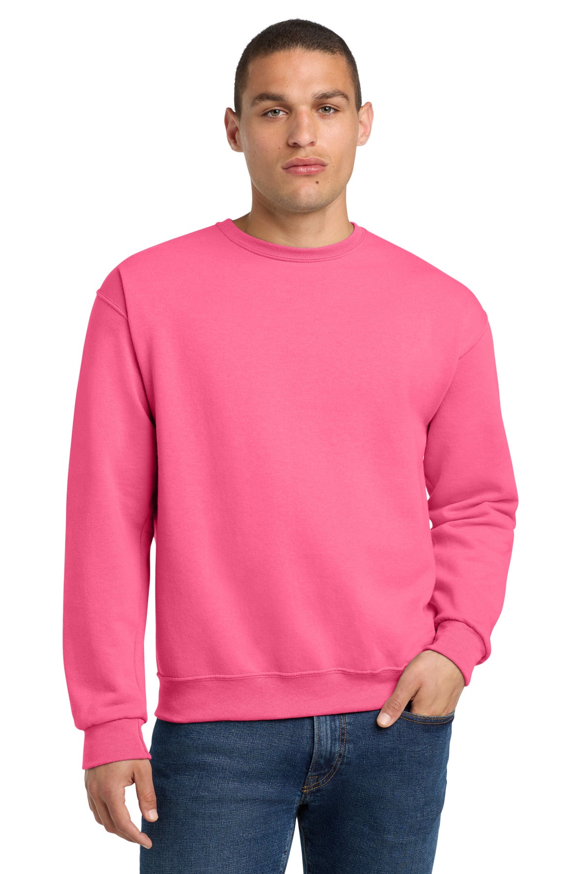 jerzees ®  - nublend ®  crewneck sweatshirt.  562m