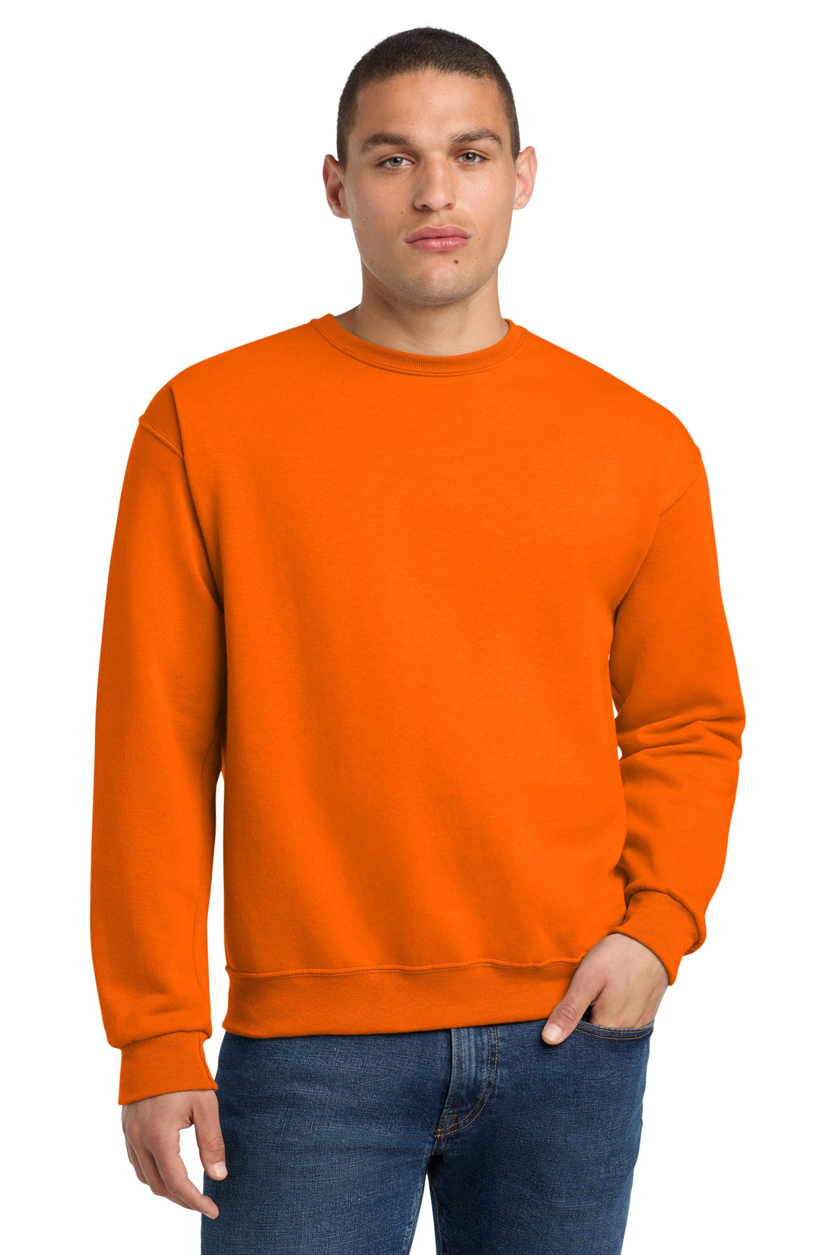 jerzees ®  - nublend ®  crewneck sweatshirt.  562m