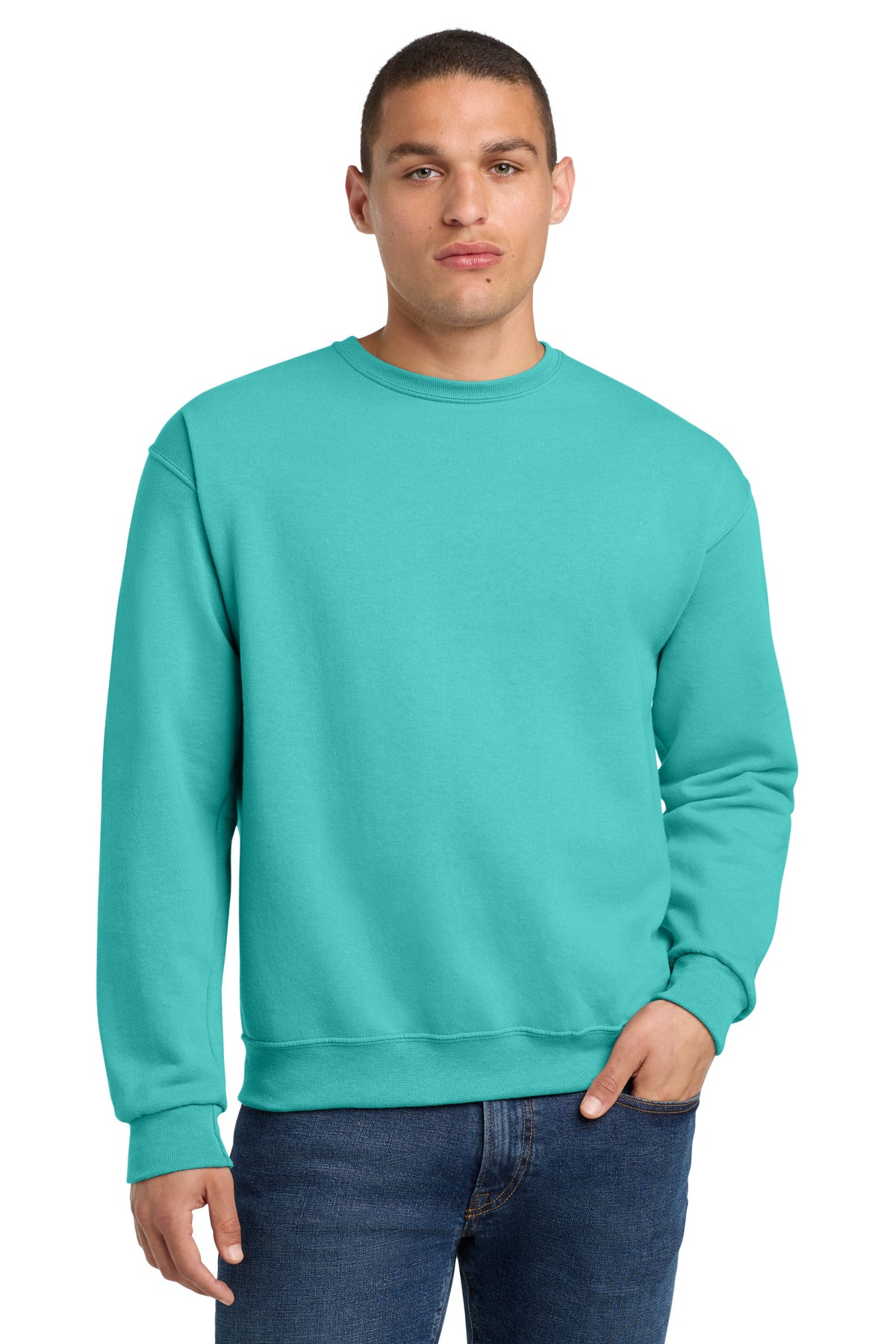 jerzees ®  - nublend ®  crewneck sweatshirt.  562m
