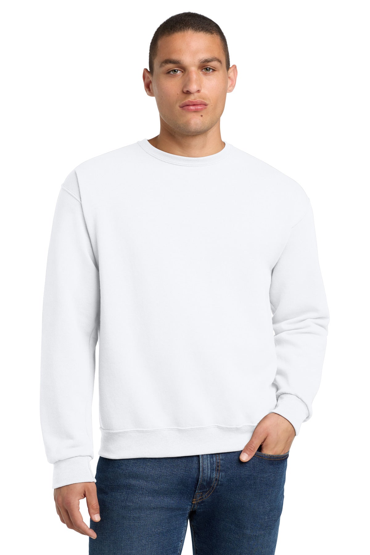 jerzees ®  - nublend ®  crewneck sweatshirt.  562m