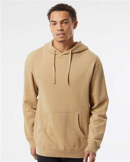 Unisex Midweight Pigment-Dyed Hooded Sweatshirt - PRM4500