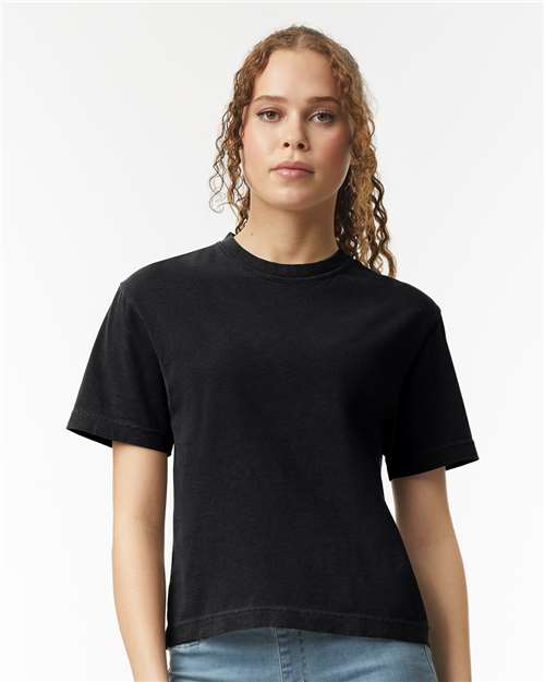 women's garment-dyed heavyweight boxy t-shirt - 3023cl