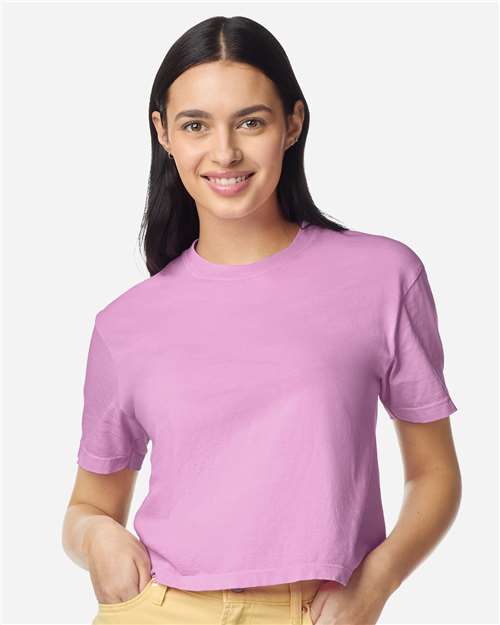 women's garment-dyed heavyweight boxy t-shirt - 3023cl