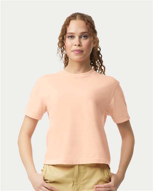 women's garment-dyed heavyweight boxy t-shirt - 3023cl