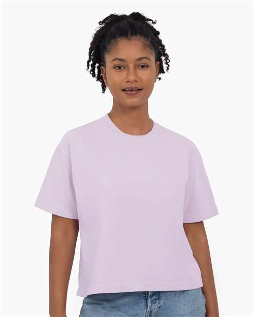 women's garment-dyed heavyweight boxy t-shirt - 3023cl