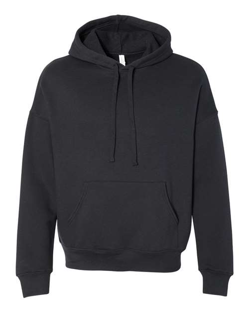 unisex sponge fleece drop shoulder hoodie sweatshirt - 3729