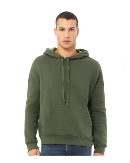 Unisex Sponge Fleece Drop Shoulder Hoodie Sweatshirt - 3729
