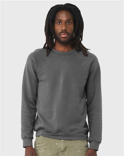 Unisex Sponge Fleece Raglan Crewneck Sweatshirt - 3901