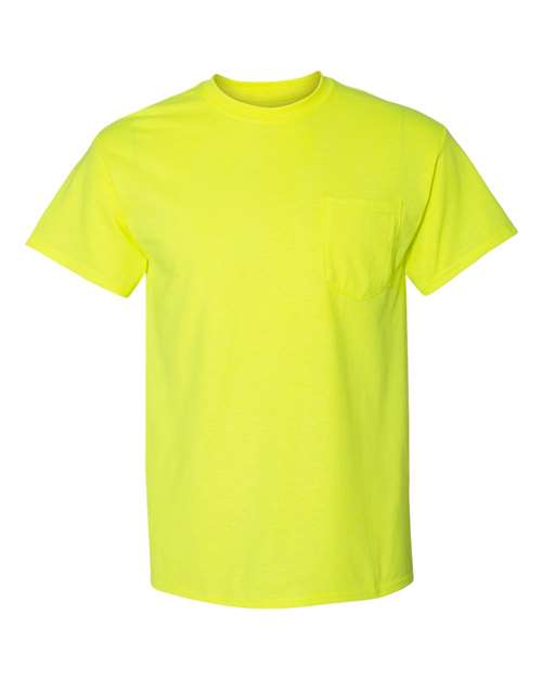 unisex dryblend® pocket t-shirt - 8300