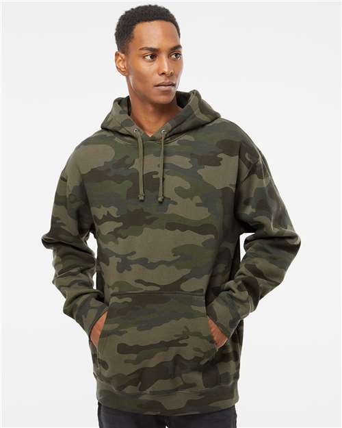 unisex heavyweight hooded sweatshirt - ind4000